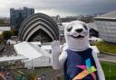 Bonnie the Seal has been recycled from the European Championships of 2018
