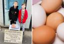 ‘Heartwarming’: Glasgow boys, 10, launch egg selling fundraiser for charities supporting grandparents