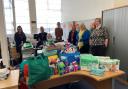 NHS staff collect essentials for Ukrainian refugees