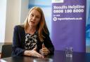 Shirley-Anne Somerville at Skills Development Scotland's offices  Picture: Colin Mearns