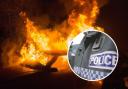 Motor deliberately torched in late-night attack in Glasgow