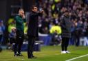 Rangers manager Giovanni van Bronckhorst on the touchline during the UEFA Champions League Group A match