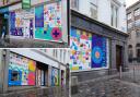 Colourful vinyl goes up on several vacant Sauchiehall Street units - here's why