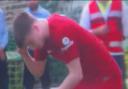 Ben Doak collapses during Liverpool UEFA Youth League tie