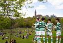 Watch as Celtic star joins young fan for kickabout in Glasgow park