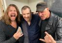 Caleb Johnson, Meat Loaf and Paul Crook