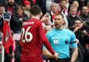Andy Robertson receives apology over linesman 'elbow' in Liverpool match