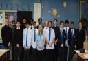 Pupils on the new National 5 Energy course at Holyrood Secondary