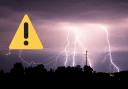 Glasgow weather warning for thunderstorm issued
