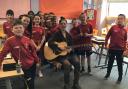 St Saviour’s Primary School and The Glasgow Barons music charity