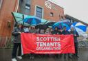 Glasgow Queens Cross Housing Association: Tenants protest after rent hike