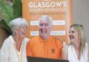 Karen, Keith and Lynn at Glasgow's Golden Generation