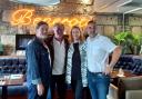 The stars popped into the Devoncove Hotel in Glasgow