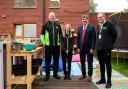 The opening of the new garden at East Park school, North Glasgow