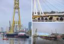 New Glasgow bridge 'floats' up the River Clyde to be installed in £29.5m project