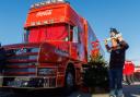 Coca-Cola Truck arrives at Silverburn