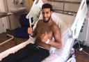 Connor Goldson in hospital