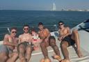 Star Celtic players reunite in Dubai for luxury yacht trip