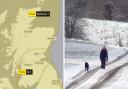 Glasgow is set for snow this week amid Met Office yellow weather warning.
