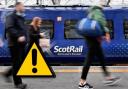 Train services disrupted by 'trespassing' near station