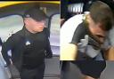 Images of three men released after incident on train in Glasgow
