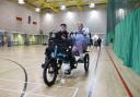 Robert and Marti De Jager try out the new trikes