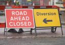 Generic image of road closure signs