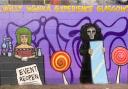 Willy Wonka mural, Glasgow