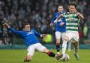 Rangers left back Ridvan Yilmaz tackles Celtic striker Oh Hyeon-gyu at Parkhead in December