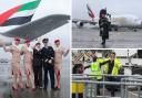 Paisley-born pilot flies Emirates 20th anniversary flight into Glasgow Airport