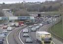 Crash sparks travel chaos on Glasgow's M77 motorway