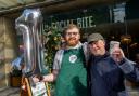 The Social Bite celebrated its first anniversary with the help of one of its volunteers, Andy, who is a regular since the Glasgow coffee shop opened
