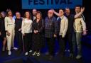 'Troops back together': Two Doors Down cast pictured at festival in Glasgow