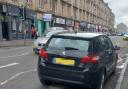 Glasgow road cops slam driver's 'selfish and illegal' parking