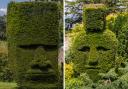 Dalmeny is home to a peculiar trio of hedges shaped like massive heads