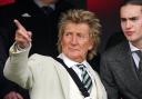 Sir Rod Stewart at Hampden Park