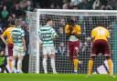 Emmanuel Longelo of Motherwell was sent off