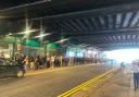 Hundreds of Metallica fans line up at Glasgow Central