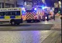 A late-night incident brought emergency services to Gordon Street outside Glasgow Central Station.