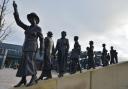 The Mary Barbour statue in Govan