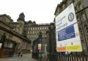 Castle street side of the Glasgow Royal Infirmary hospital.Photograph By Colin Mearns.   7 June 2004For Herald features.