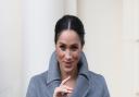 Duchess of Sussex Meghan Markle in labour with first child