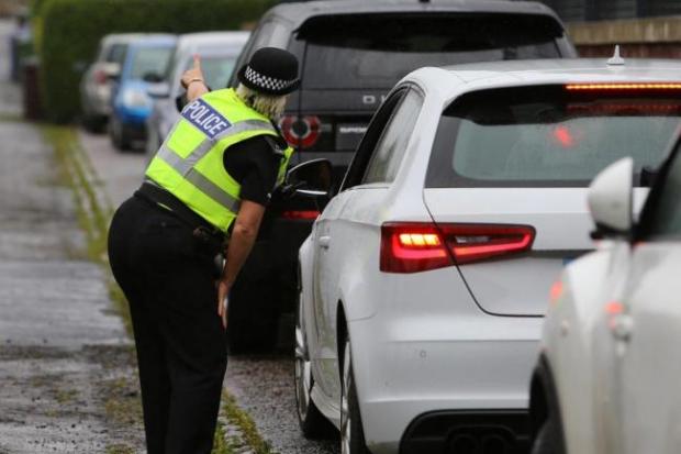 Glasgow man who stole car was caught pushing it along grass by owner