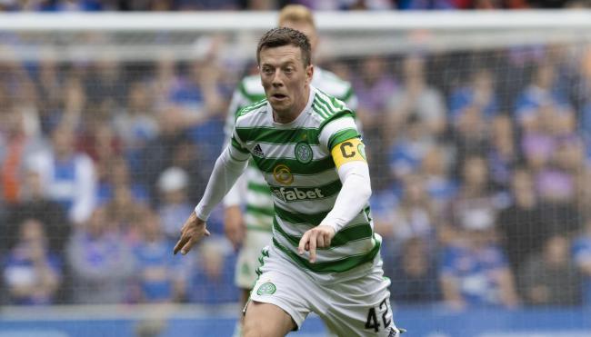 GLASGOW, SCOTLAND - AUGUST 29: Callum McGregor in action for Celtic during a cinch Premiership match between Rangers and Celtic at Ibrox, on August 29, 2021, in Glasgow, Scotland (Photo by Alan Harvey / SNS Group).