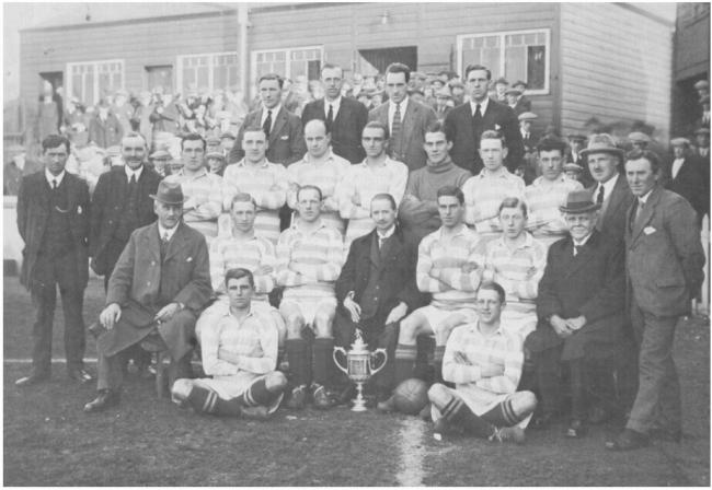 The Scottish Cup winners, 1922 - Greenock Morton