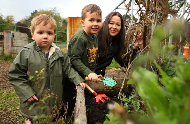 Maryhill Community Garden gets green award despite local vandalism on the rise, Photography by Colin Mearns