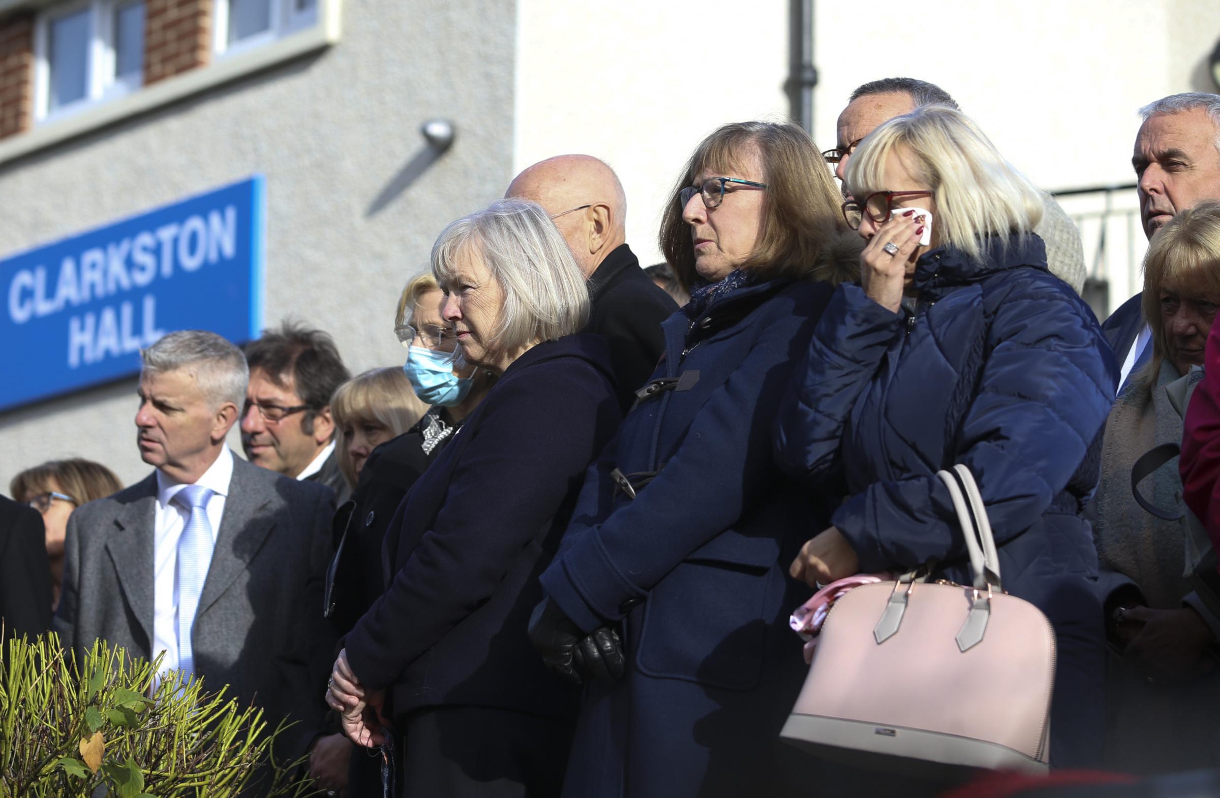 Members of the Clarkston community marked the 50th anniversary of the towns gas explosion which took 22 lives with a ceremony. Photo by Gordon Terris.