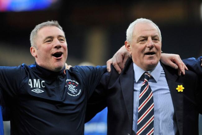Walter Smith and Ally McCoist were left in stitches by Cowan