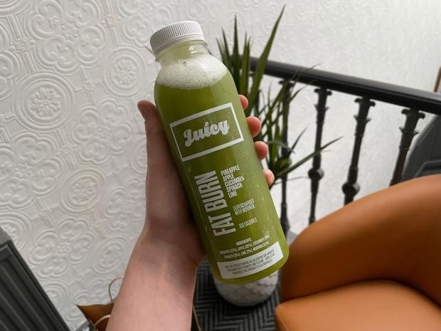Glasgow Times: Pictured: 'fat burner' juice didn't leave us slimmer but tasted great