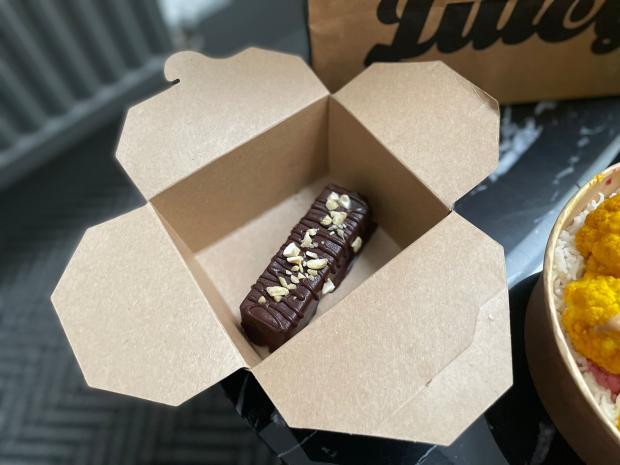 Glasgow Times: Pictured: A raw twix bar for a mid-afternoon energy boost